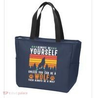 Always Be Yourself Unless You Can Be A Wolf Tote Bag thumb 3