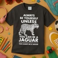 Always Be Yourself Unless You Can Be A Jaguar Kids T-Shirt thumb 3