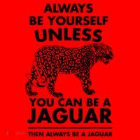 Always Be Yourself Unless You Can Be A Jaguar Santa Hat thumb 1