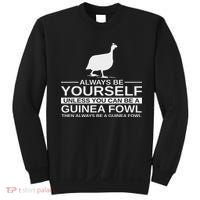 Always Be Yourself Guinea Fowl Gift For Women Pearl Hen Sweatshirt thumb 0