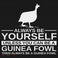 Always Be Yourself Guinea Fowl Gift For Women Pearl Hen T-Shirt thumb 7