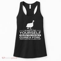 Always Be Yourself Guinea Fowl Gift For Women Pearl Hen Women's Tank Top thumb 0