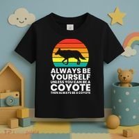 Always Be Yourself Unless You Can Be A Coyote Toddler T-Shirt thumb 3
