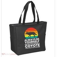 Always Be Yourself Unless You Can Be A Coyote Tote Bag thumb 2