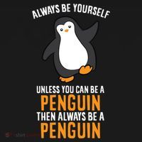 Always Be Yourself Unless You Can Be A Penguin Gift Bucket Hat thumb 4