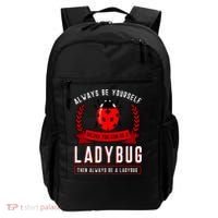 Always Be Yourself Ladybug Gift Backpack thumb 0