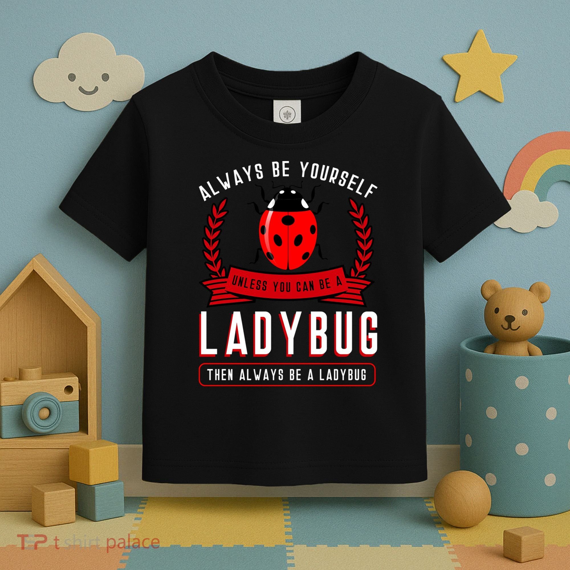 Always Be Yourself Ladybug Gift Toddler T-Shirt