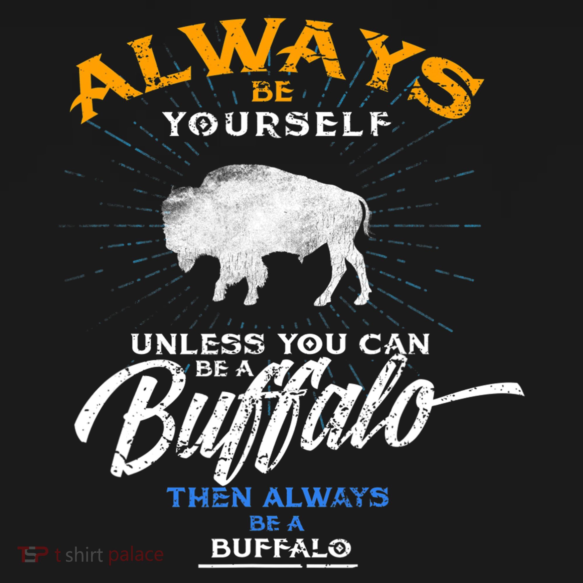 Always Be Yourself Be A Buffalo Shirt Bison Spirit Animal Ornament