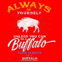 Always Be Yourself Be A Buffalo Shirt Bison Spirit Animal Santa Hat thumb 1