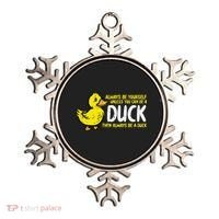 Always Be Yourself Unless Duck Funny Women Ornament thumb 0