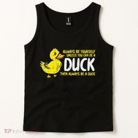 Always Be Yourself Unless Duck Funny Women Tank Top thumb 2