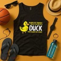 Always Be Yourself Unless Duck Funny Women Tank Top thumb 4
