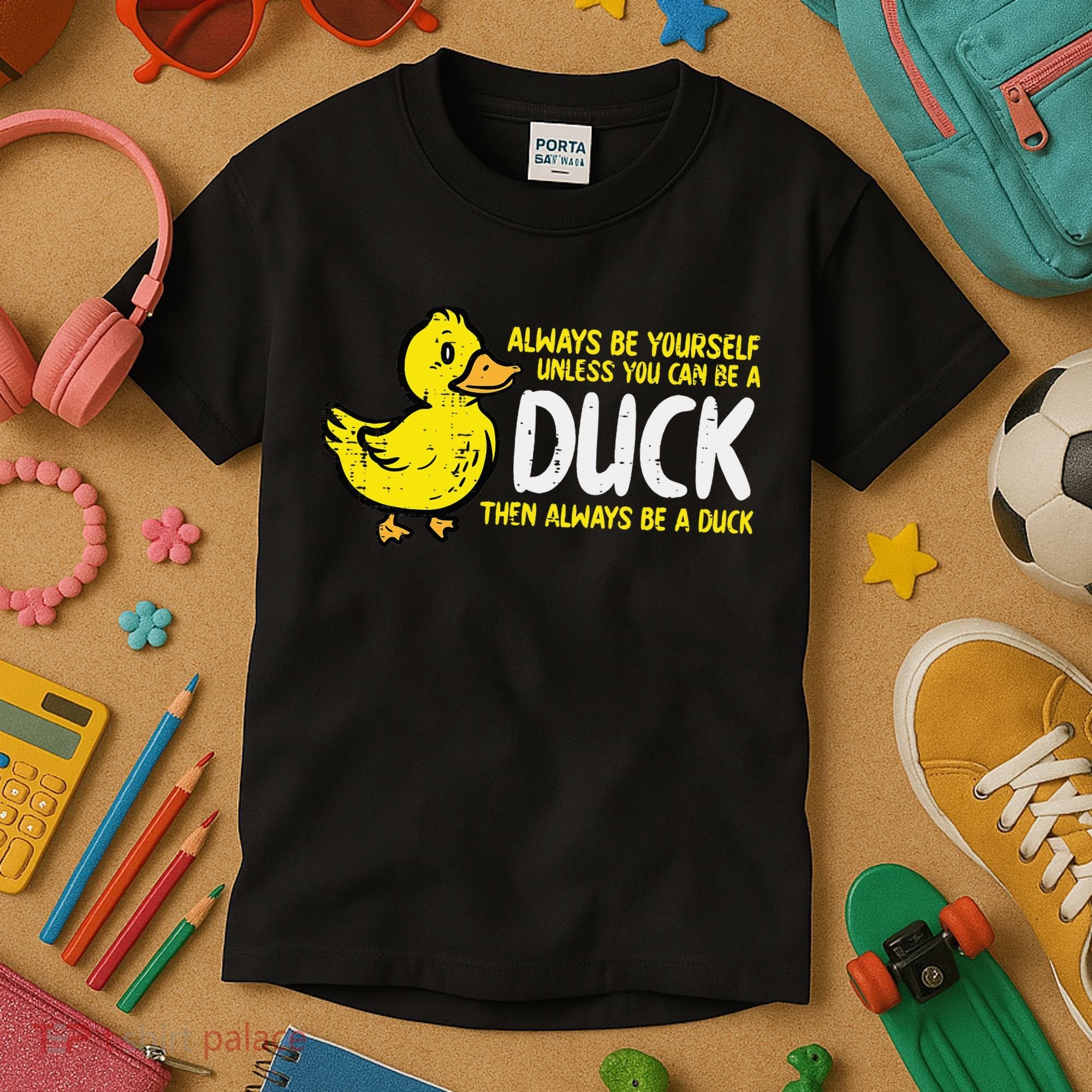 Always Be Yourself Unless Duck Funny Women Kids T-Shirt