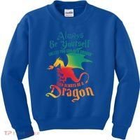 Always Be Yours Unless You Can Be A Dragon Gift Kids Sweatshirt thumb 0