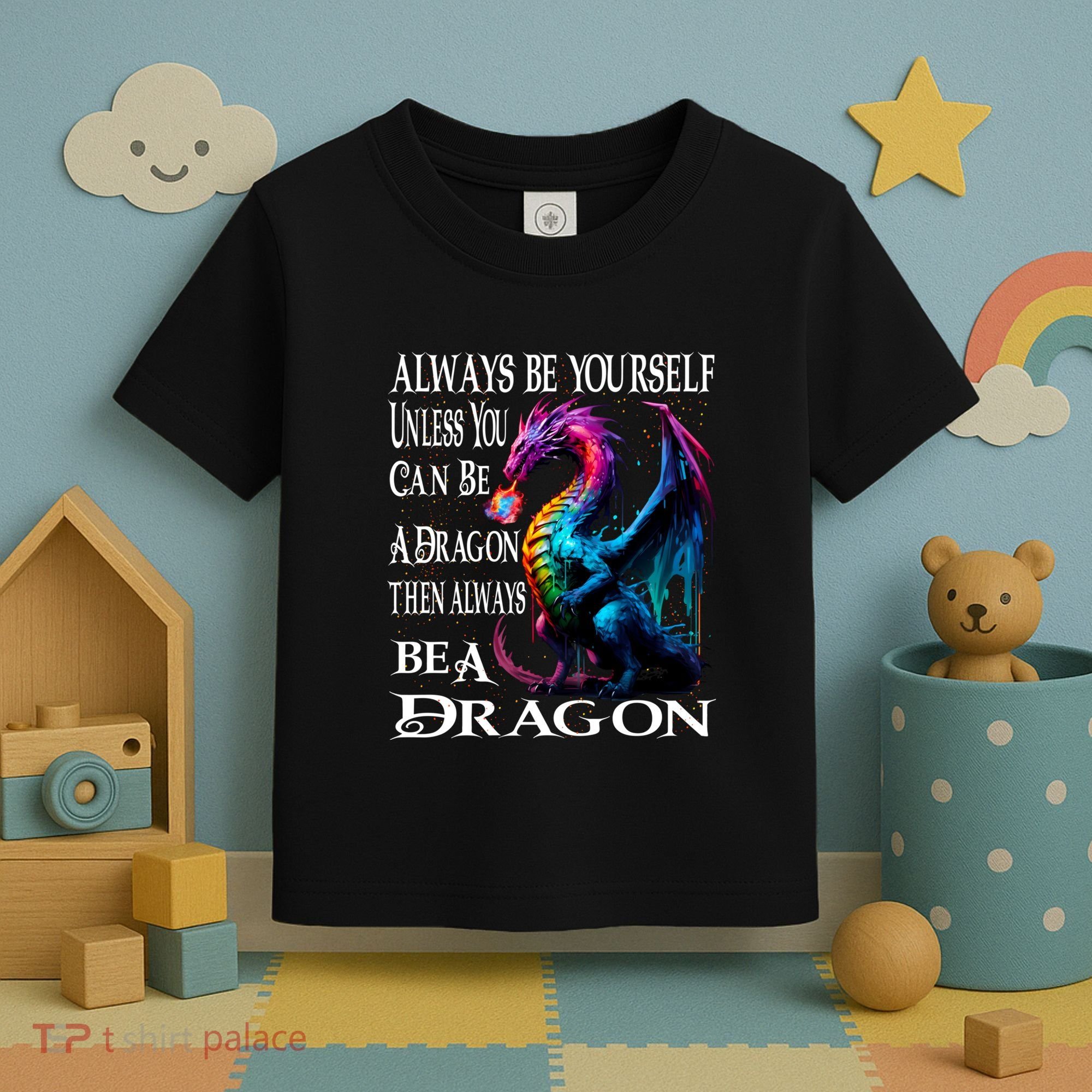 Always Be Yourself Unless You Can Be A Dragon Toddler T-Shirt