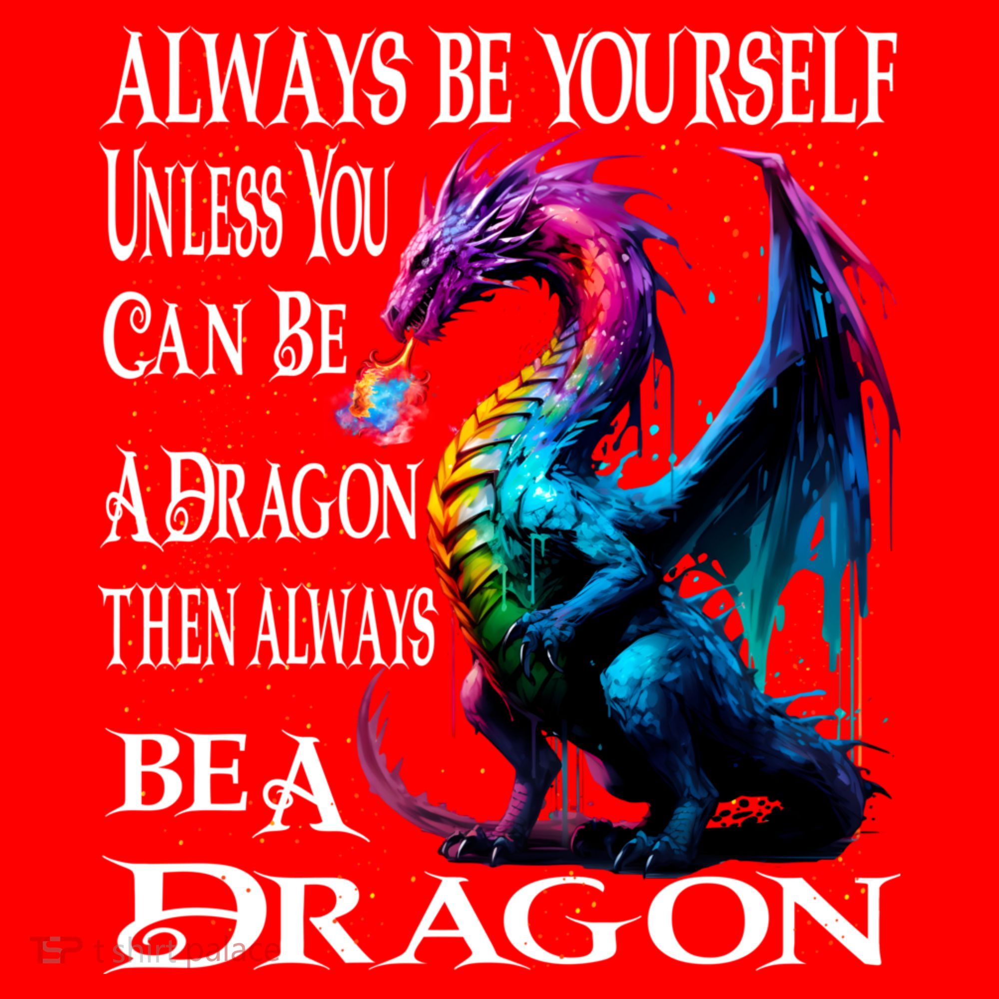 Always Be Yourself Unless You Can Be A Dragon Santa Hat