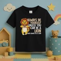 Always Be Yourself Unless You Can Be A Lion Toddler T-Shirt thumb 3
