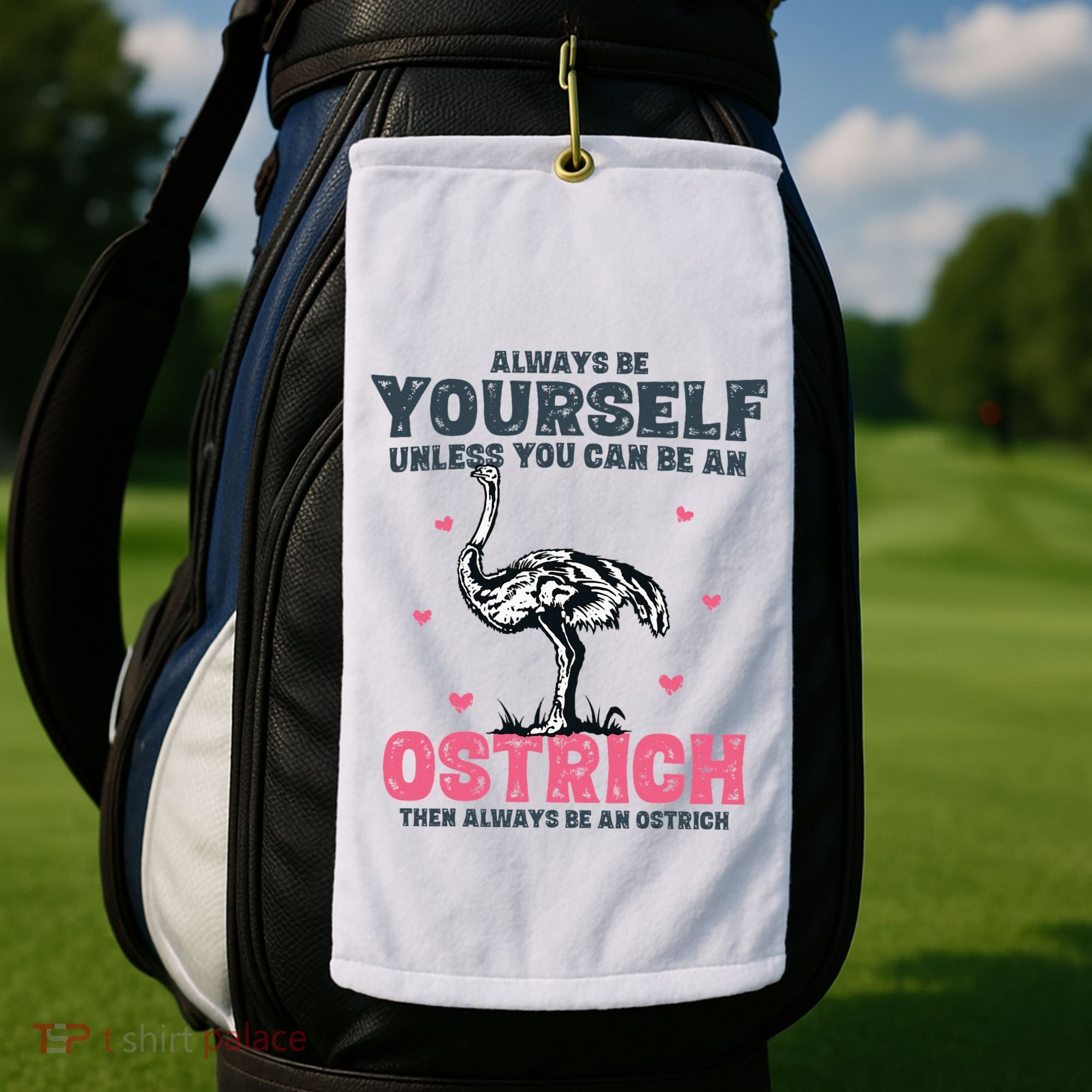 Always Be Yourself Unless You Can Be A Ostrich Golf Towel
