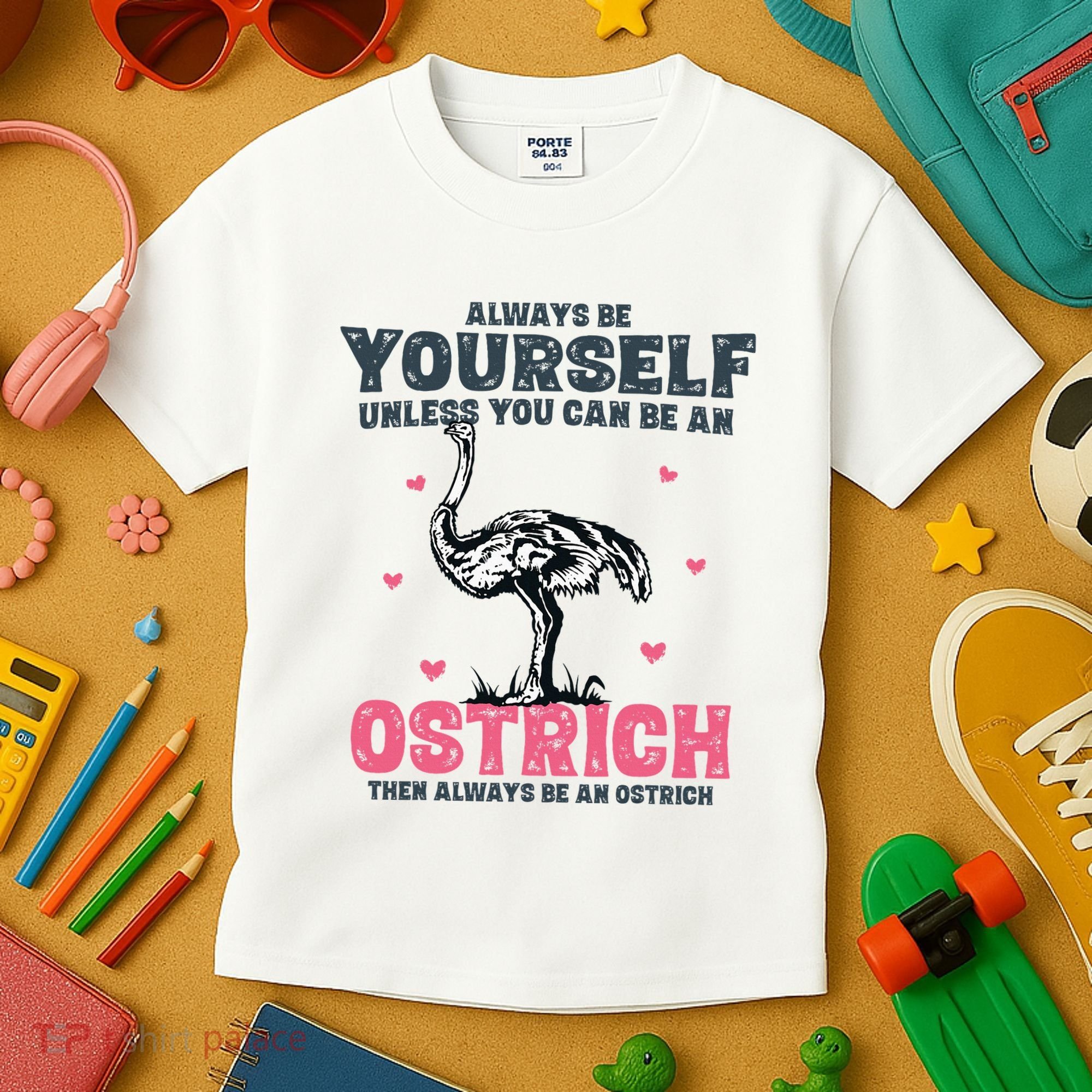 Always Be Yourself Unless You Can Be A Ostrich Kids T-Shirt
