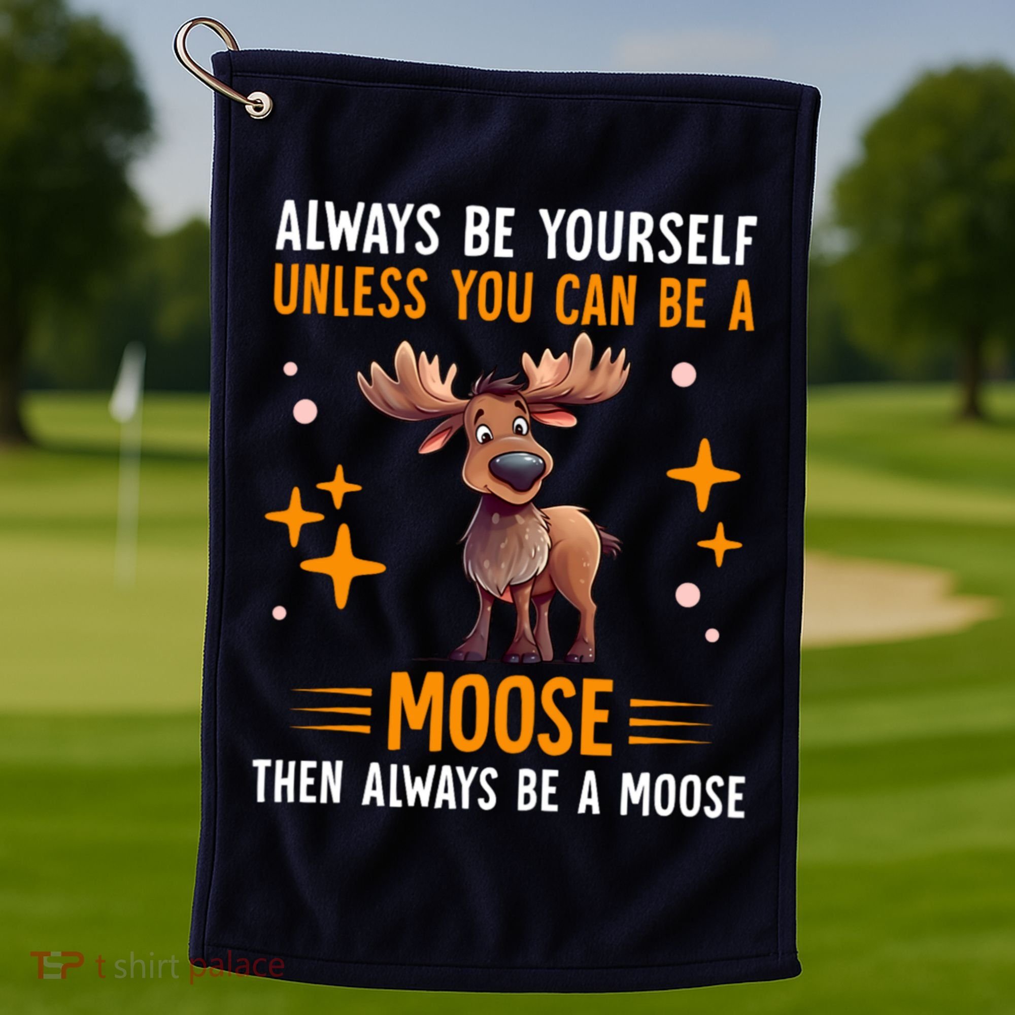 Always Be Yourself Unless You Can Be A Moose Golf Towel