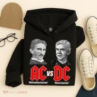 AC VS DC Thomas Edison Nikola Tesla Hoodie thumb 4