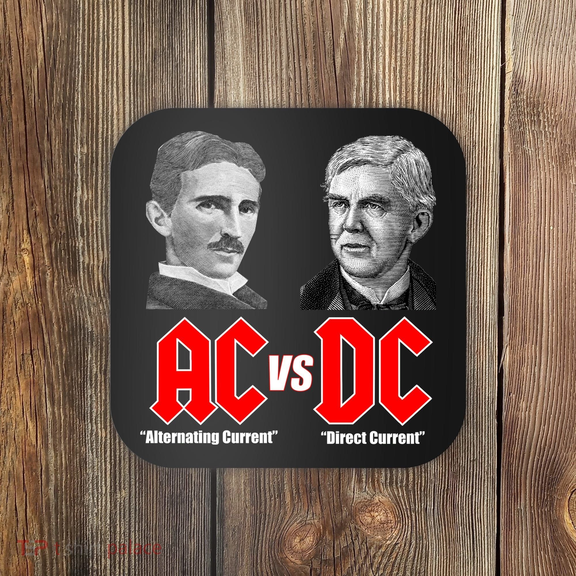 AC VS DC Thomas Edison Nikola Tesla Coaster