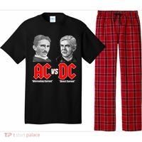 AC VS DC Thomas Edison Nikola Tesla Pajama Set thumb 0