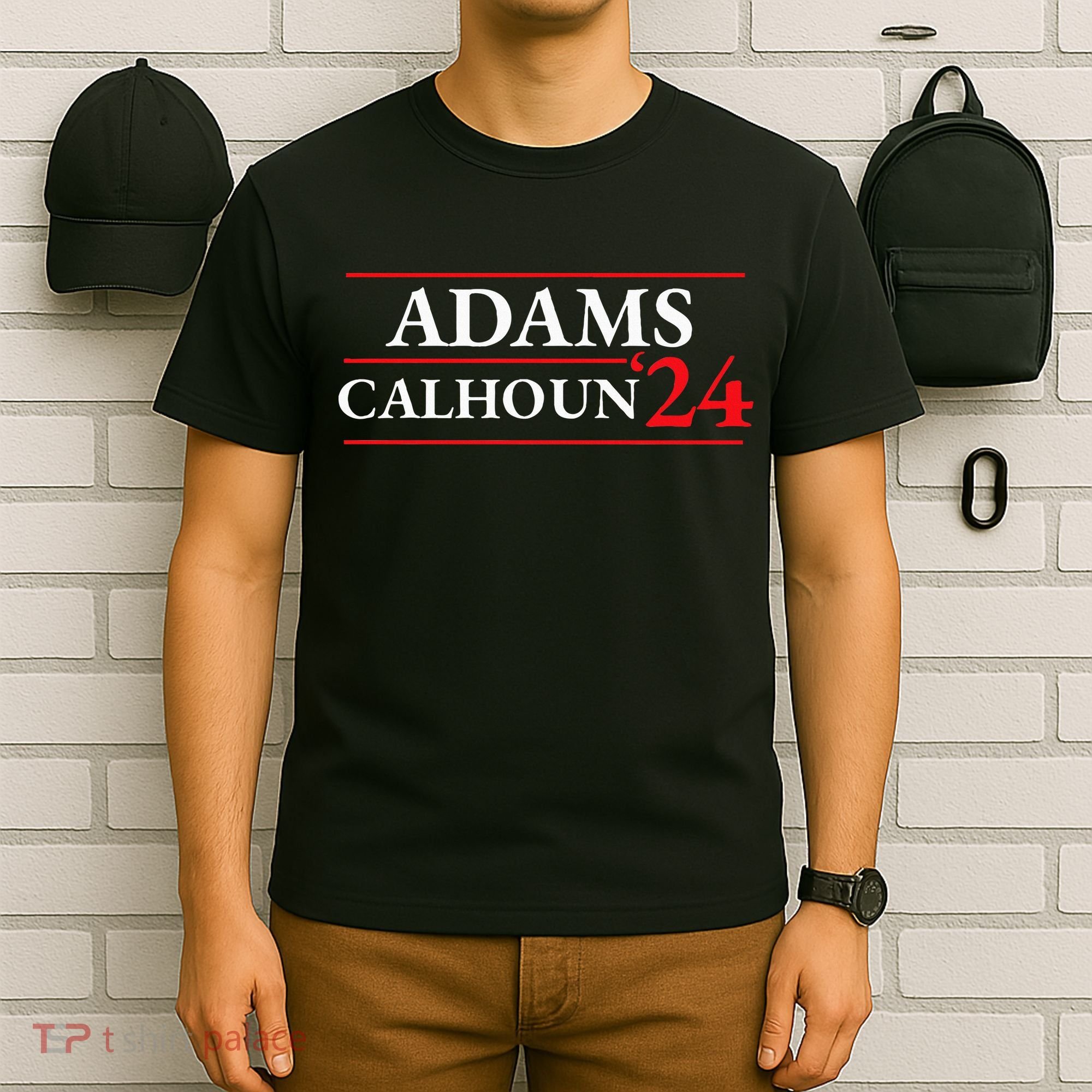 Adams Calhoun 1824 Presidential Election T-Shirt
