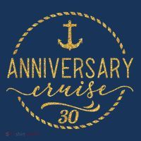 Anniversary Cruise 30 30 years Wedding Anniversary Sweatshirt thumb 3