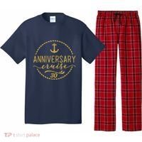 Anniversary Cruise 30 30 years Wedding Anniversary Pajama Set thumb 0