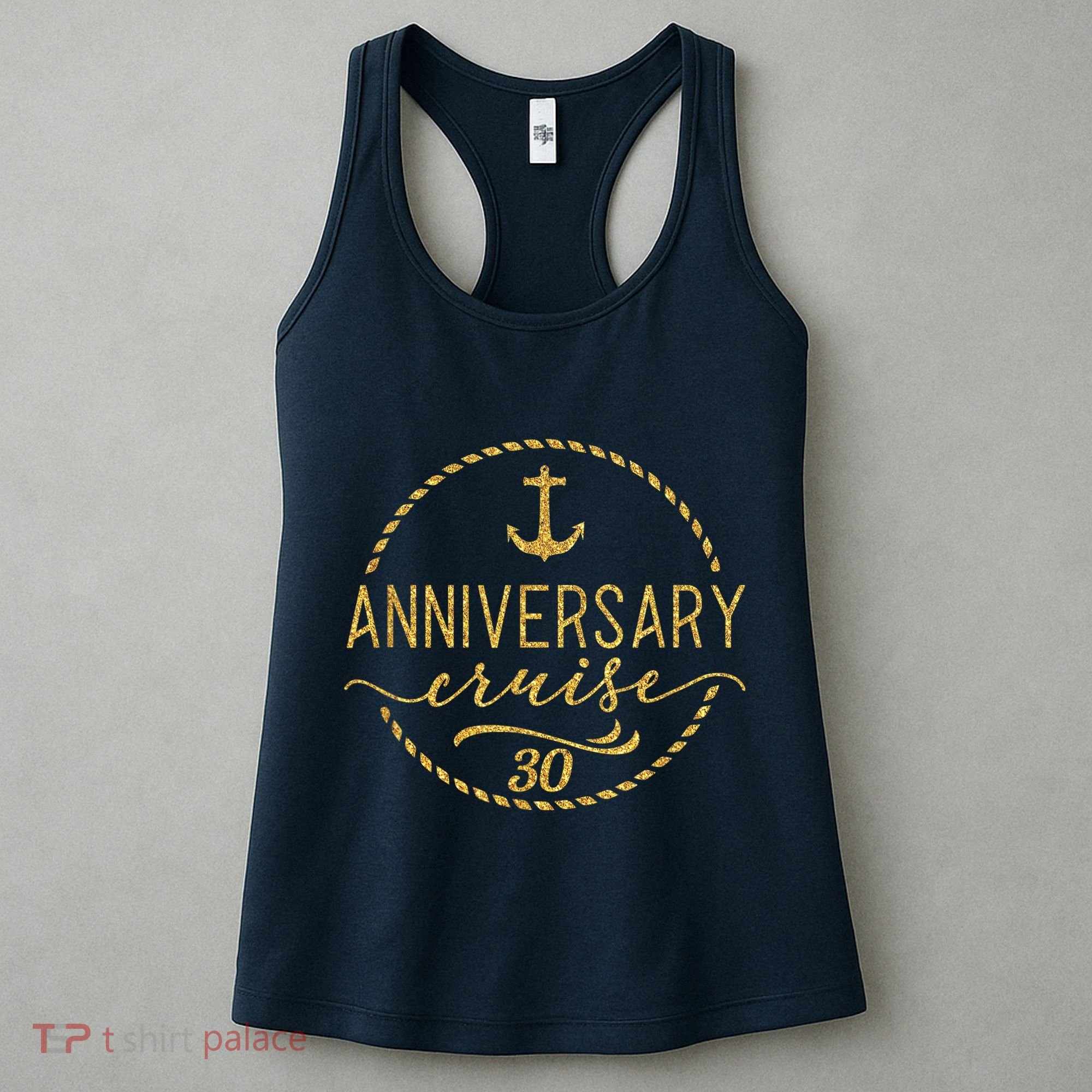 Anniversary Cruise 30 30 years Wedding Anniversary Women's Tank Top