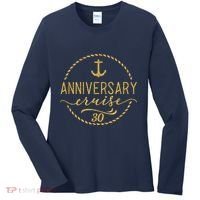 Anniversary Cruise 30 30 years Wedding Anniversary Women's Long Sleeve Shirt thumb 0