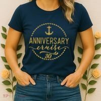 Anniversary Cruise 30 30 years Wedding Anniversary Women's T-Shirt thumb 2