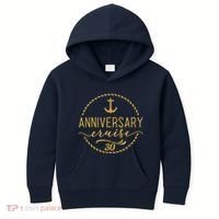 Anniversary Cruise 30 30 years Wedding Anniversary Kids Hoodie thumb 0