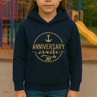 Anniversary Cruise 30 30 years Wedding Anniversary Kids Hoodie thumb 3