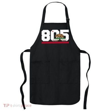 Area Code 805 Santa Barbara California Apron