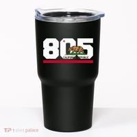 Area Code 805 Santa Barbara California Tumbler thumb 0