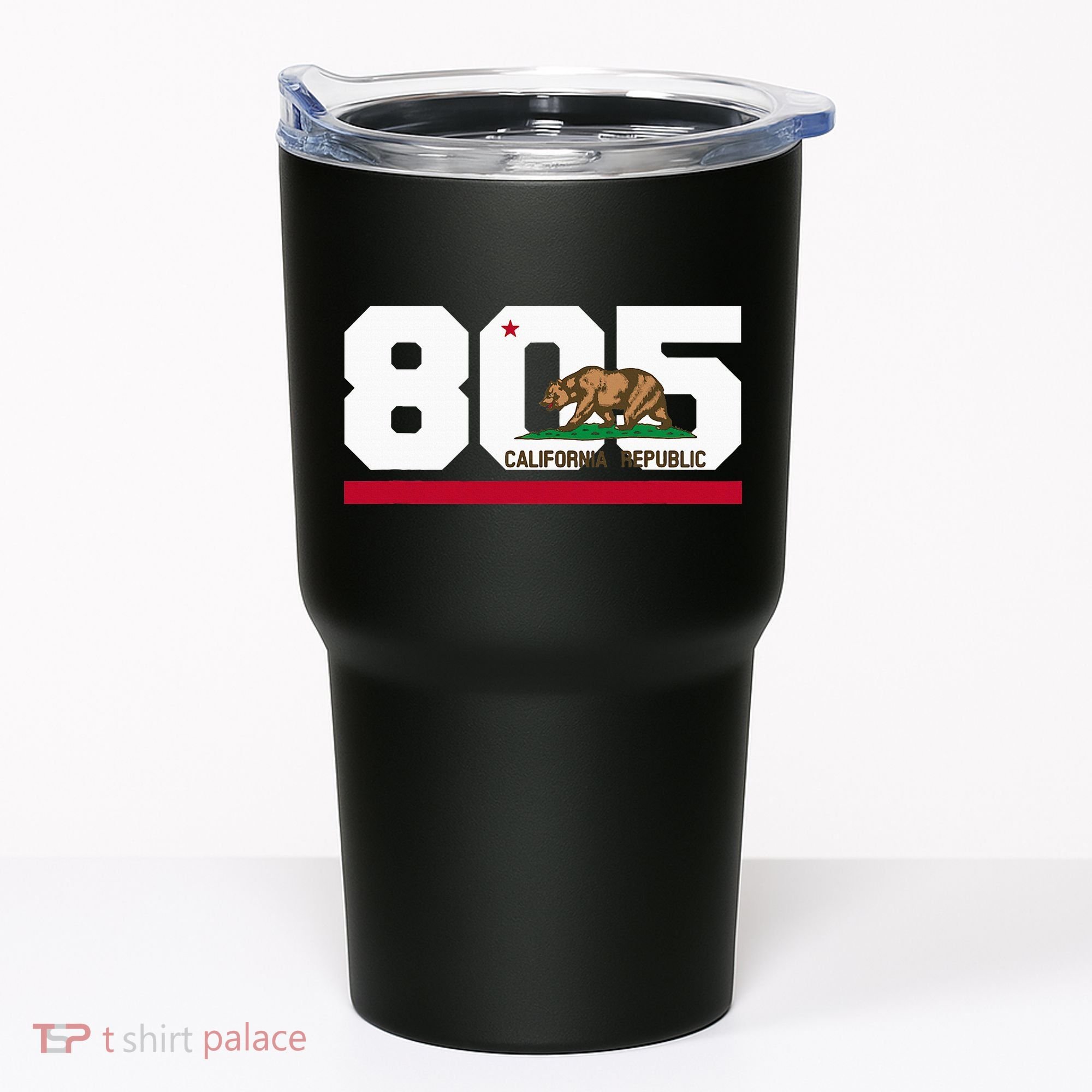 Area Code 805 Santa Barbara California Tumbler