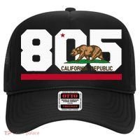 Area Code 805 Santa Barbara California Hat thumb 0