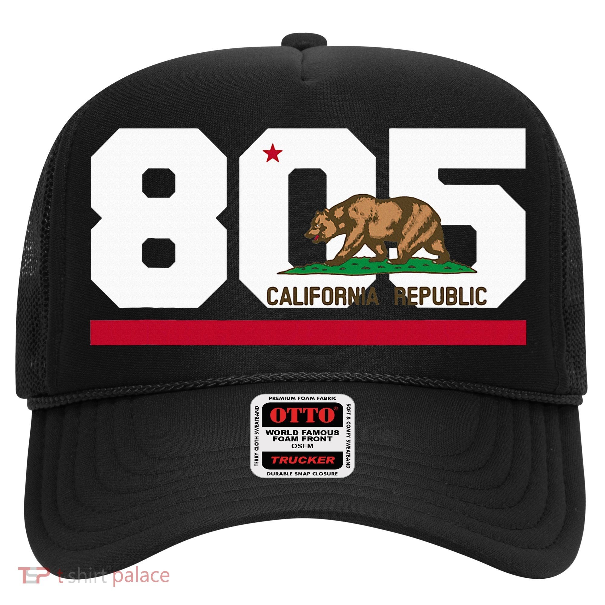 Area Code 805 Santa Barbara California Hat