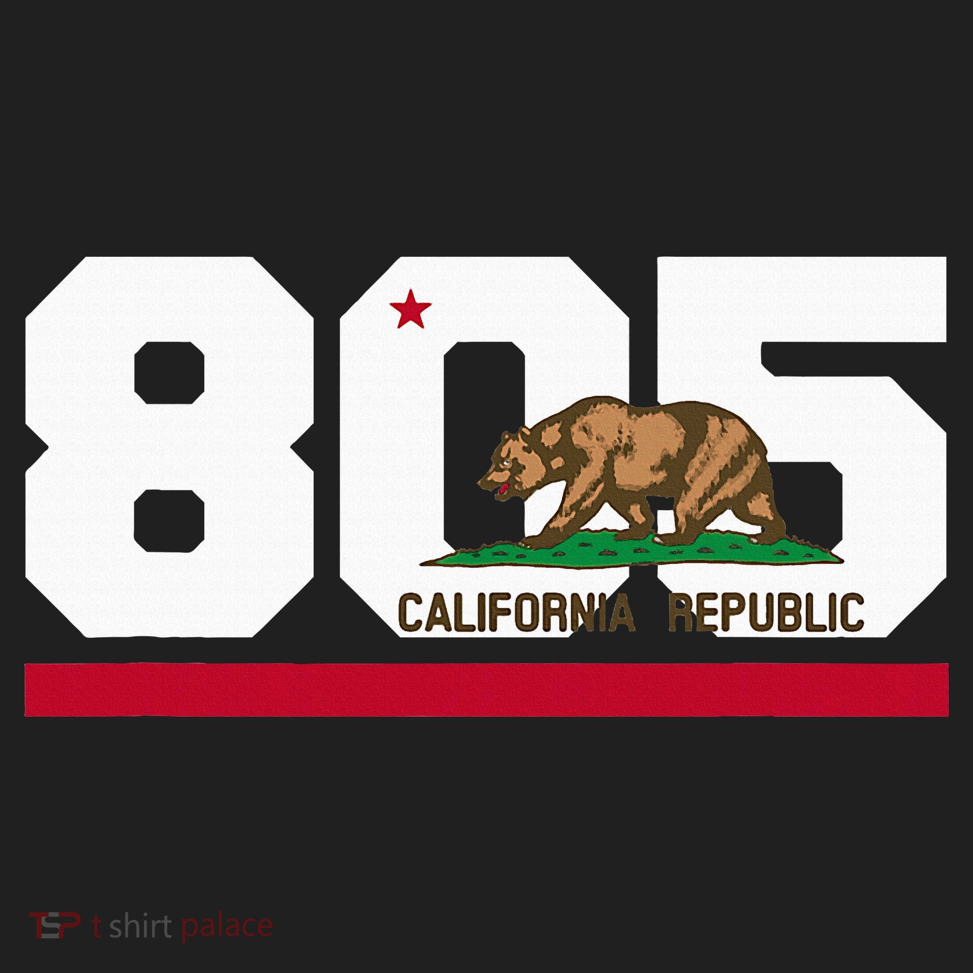 Area Code 805 Santa Barbara California Hat