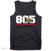 Area Code 805 Santa Barbara California Tank Top thumb 0