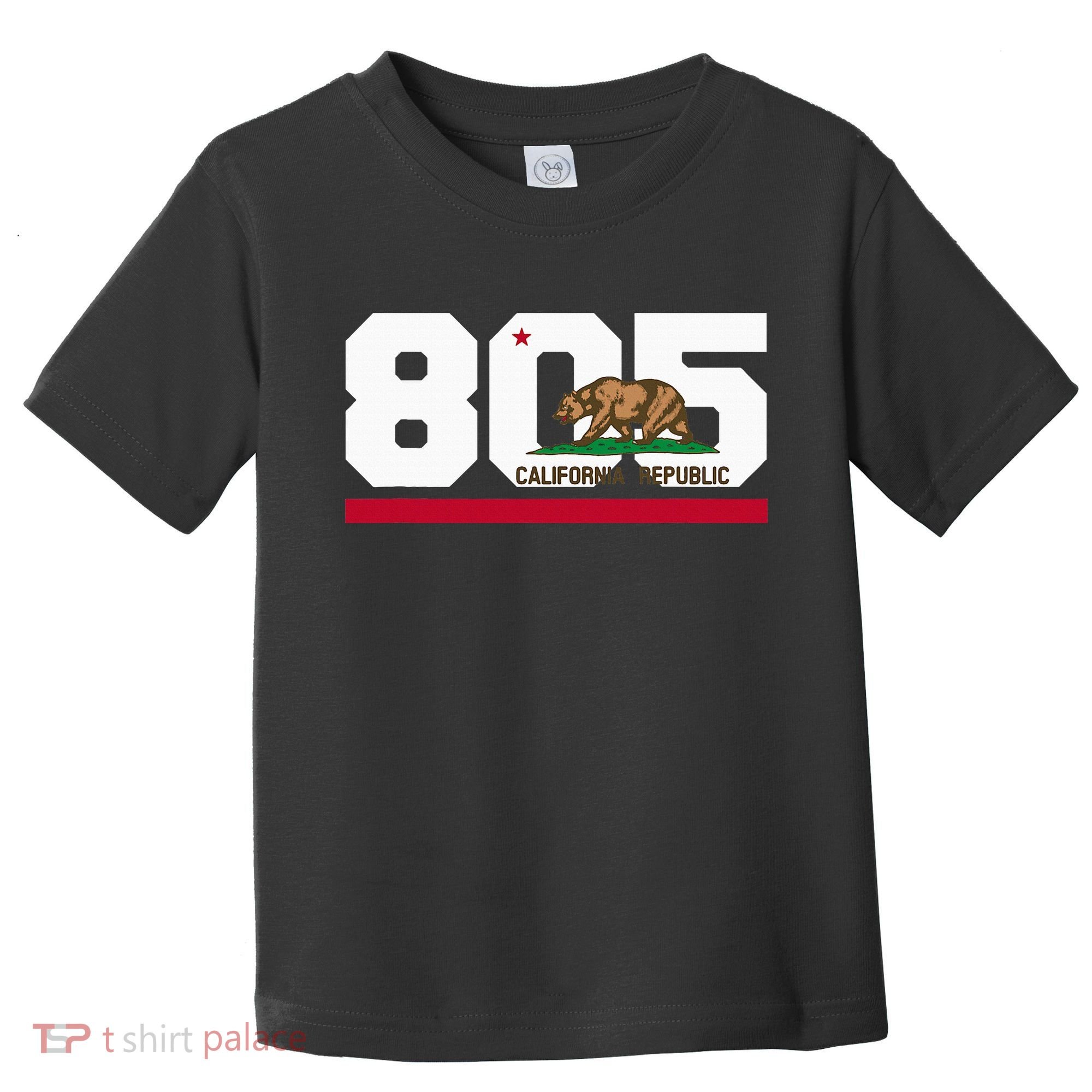 Area Code 805 Santa Barbara California Toddler T-Shirt
