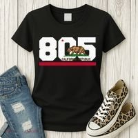 Area Code 805 Santa Barbara California Women's T-Shirt thumb 3