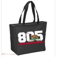 Area Code 805 Santa Barbara California Tote Bag thumb 2