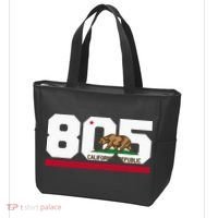 Area Code 805 Santa Barbara California Tote Bag thumb 3