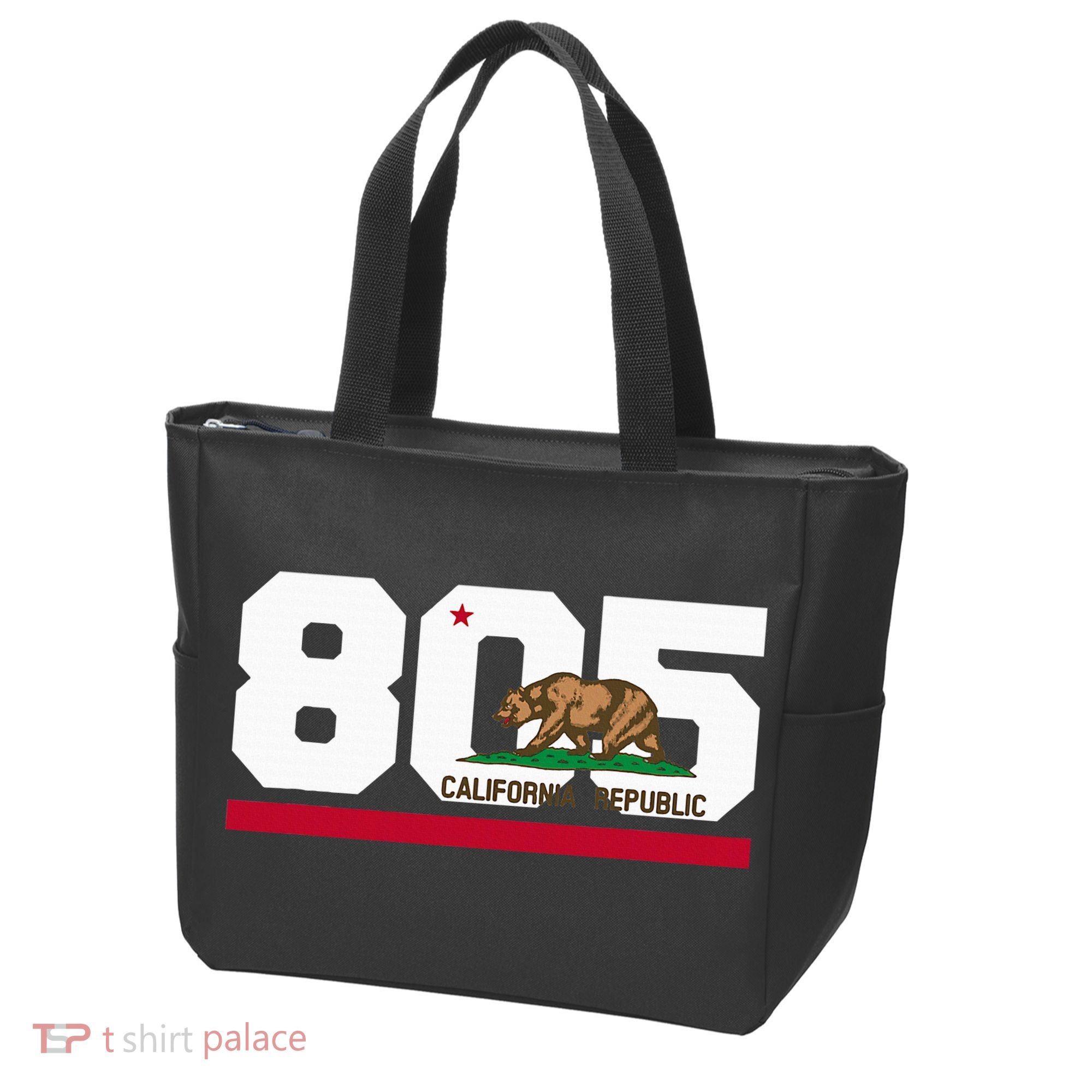 Area Code 805 Santa Barbara California Tote Bag