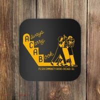 Always Carry A Book Pilsen Community Books Chicago Coaster thumb 0