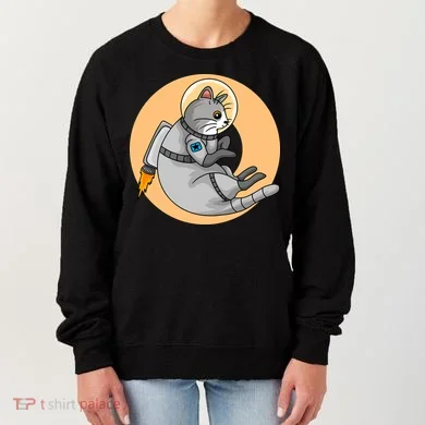 Astronaut Cat Women's Sweatshirt