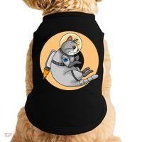 Astronaut Cat Doggie Tank thumb 0